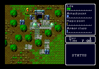 Super Hydlide screenshot for Genesis