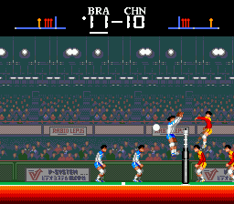Super Volleyball screenshot for Genesis