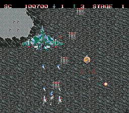 Task Force Harrier EX screenshot for Genesis