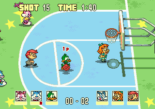 Tiny Toon Adventures: ACME All-Stars screenshot for Genesis