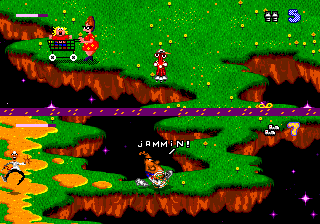 ToeJam & Earl screenshot for Genesis