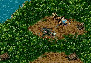 Urban Strike screenshot for Genesis