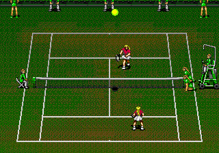 Wimbledon Championship Tennis screenshot for Genesis