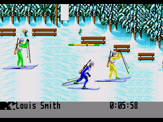 Winter Olympics: Lillehammer 94 screenshot for Genesis