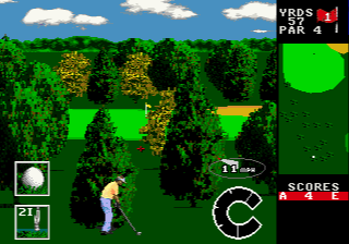 World Class Leaderboard Golf screenshot for Genesis