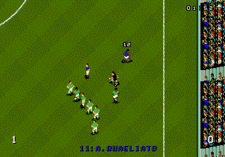 World Cup USA '94 screenshot for Genesis