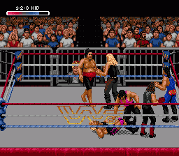 WWF Raw screenshot for Genesis