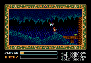 Ys III: Wanderers from Ys screenshot for Genesis