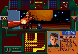 Zero Tolerance screenshot for Genesis