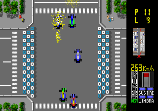 F1 Circus MD screenshot for MD