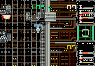 Metal Fangs screenshot for MD