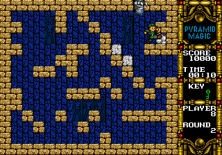 Pyramid Magic II screenshot for MD