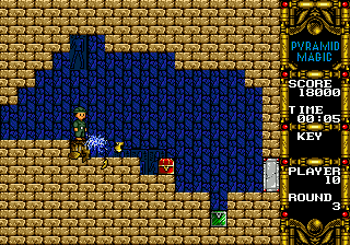 Pyramid Magic III screenshot for MD