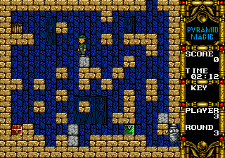 Pyramid Magic Special screenshot for MD