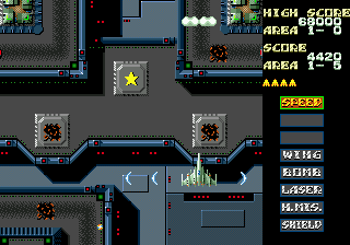 Slap Fight MD screenshot for MD