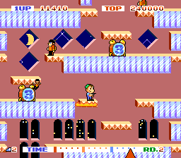 Teddy Boy Blues screenshot for MD