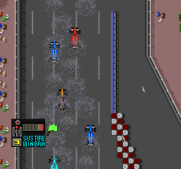 F1 Circus '92 screenshot for PCE