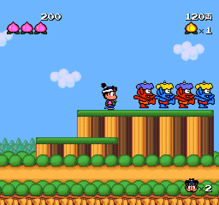 Momotarou Katsugeki screenshot for PCE