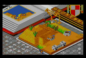 Populous screenshot for PCE