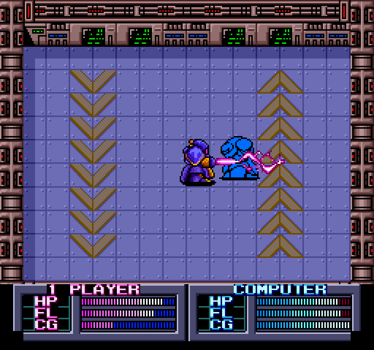 Super Metal Crusher screenshot for PCE