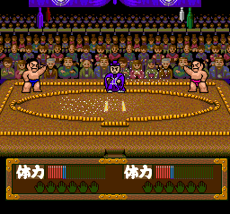 Tsuppari Oozumou - Heisei Ban screenshot for PCE