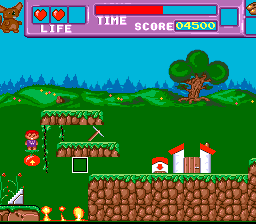 Builder Land screenshot for PCE CD