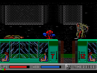 Amazing Spider-Man vs The Kingpin screenshot for Sega CD