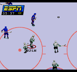 ESPN National Hockey Night screenshot for Sega CD