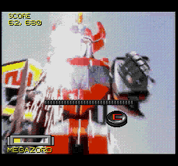 Mighty Morphin Power Rangers screenshot for Sega CD