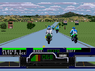 Road Rash screenshot for Sega CD
