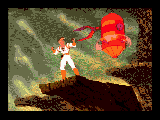 Space Ace screenshot for Sega CD