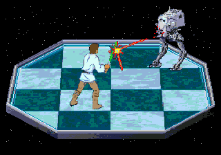 Star Wars Chess screenshot for Sega CD