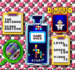 Dr. Mario screenshot for SFC