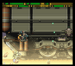Front Mission Series: Gun Hazard screenshot for SFC