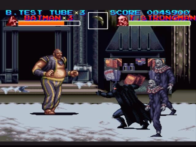 Batman Returns screenshot for SNES