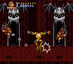 Battletoads In Battlemaniacs screenshot for SNES