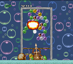 Bust-A-Move screenshot for SNES