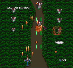 D-Force screenshot for SNES