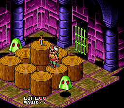 Equinox screenshot for SNES
