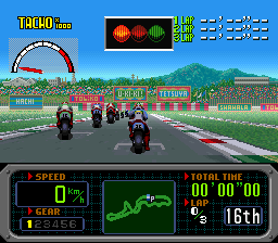 GP-1 screenshot for SNES