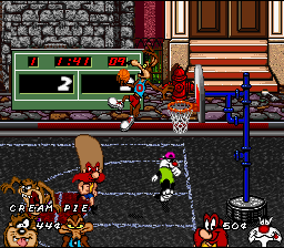 Looney Toons B-Ball screenshot for SNES
