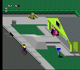 Paperboy 2 screenshot for SNES