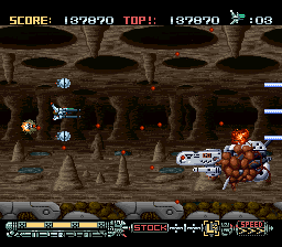 Phalanx screenshot for SNES