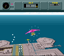 Pilotwings screenshot for SNES