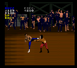 Pit-Fighter screenshot for SNES