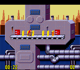 Pushover screenshot for SNES