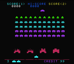 Space Invaders screenshot for SNES