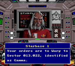 Star Trek: Starfleet Academy screenshot for SNES