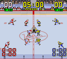 Super Slap Shot screenshot for SNES