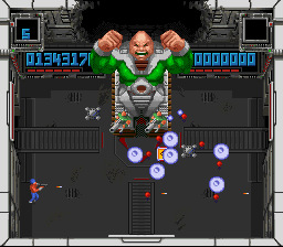 Super Smash TV screenshot for SNES
